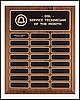 Perpetual Plaque with 24 Corner-Cut Plates (12"x15")